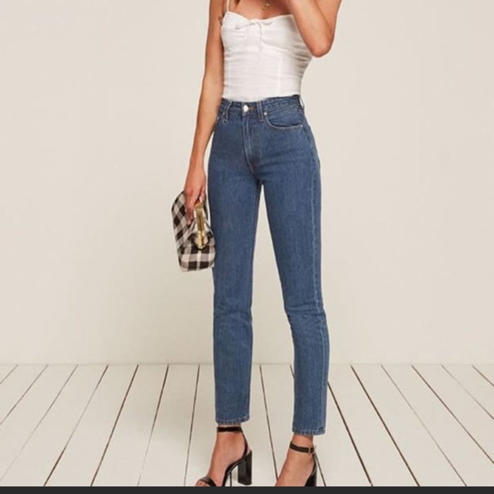 Reformation Julia high cigarette jean